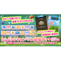 JLPGA初の公認ゲームアプリ『女子プロゴルフ ヒロインコレクション』新しいコンテンツを一緒に楽しもう！カムバックキャンペーンを開催！さらに新ミニゲーム「ターゲットゴルフ」や「ランキング機能」が登場！
